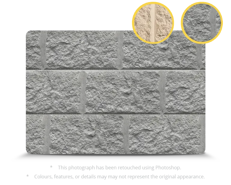 Bedrock Block Face Concrete Sleeper Brisbane