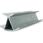 45@.900|18.17 RWCP-45DEG-100-50-PC 900mm 45 Degree Galvanised Steel Corner Joiner Post to Support The Gentle Angle Deviations of a 80mm Concrete Sleeper Retaining Wall by Sunset Sleepers