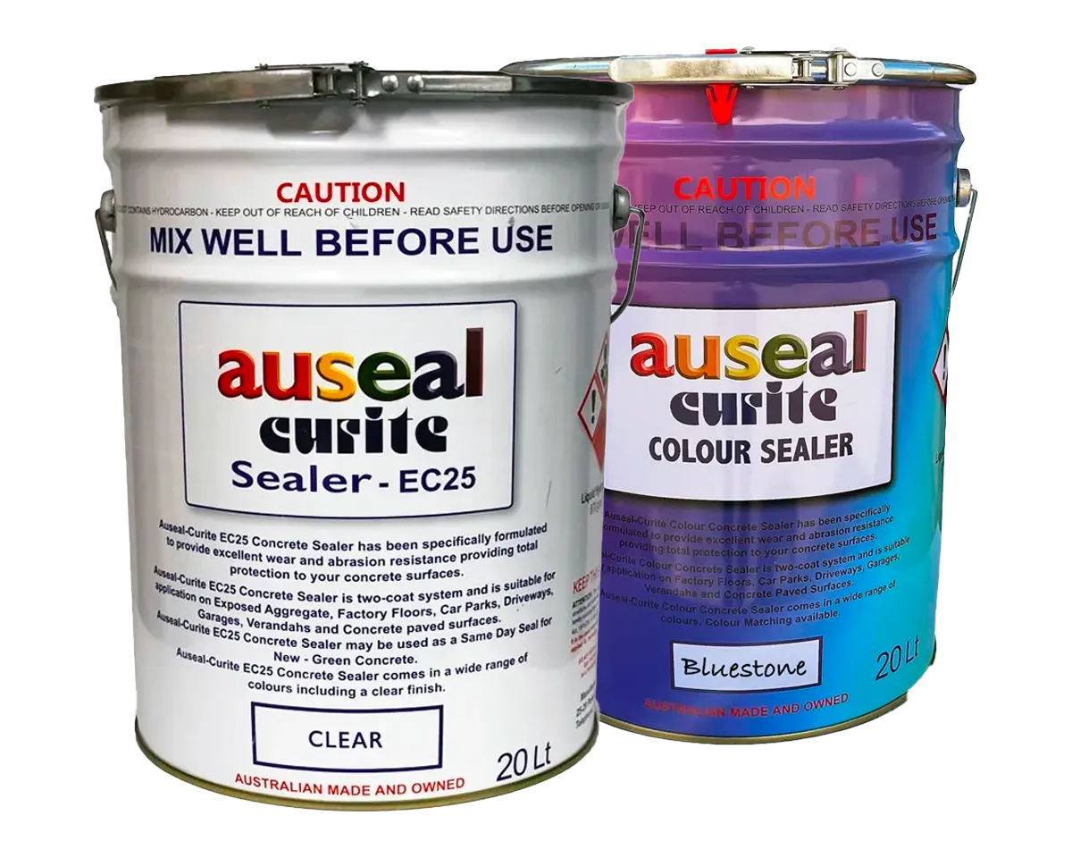 Auseal Concrete Sealers for Concrete Sleepers and Retaining Wall Projects by Sunset Sleepers
