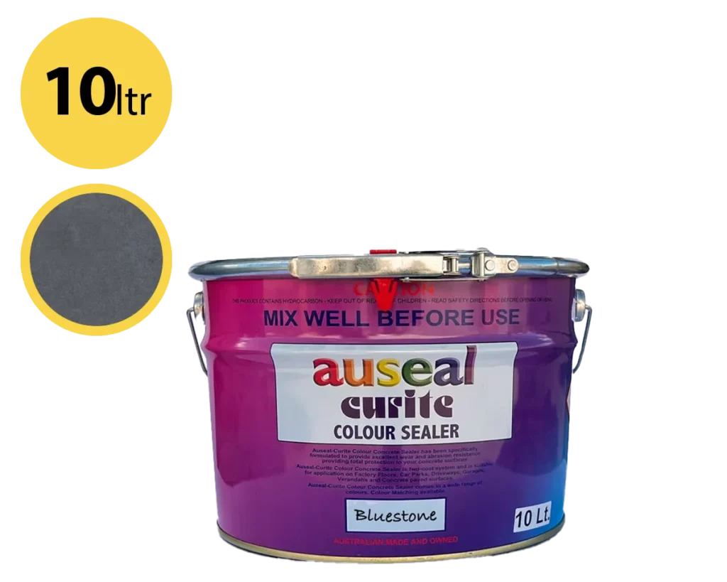 Auseal EC25 Bluestone (Charcoal) Sealer 10L for Concrete Sleepers
