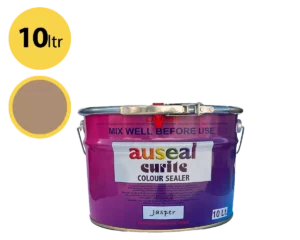 Auseal EC25 Jasper (Brown) Sealer 10L for Concrete Sleepers