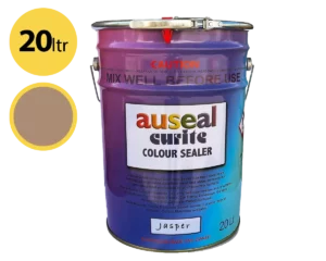 Auseal EC25 Jasper (Brown) Sealer 20L for Concrete Sleepers