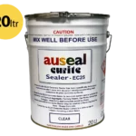 Auseal EC25 – Clear Sealer (Colourless) 20L for Concrete Sleepers
