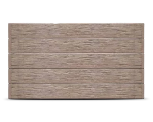 The Malibu - Woodgrain (Wood Look) Pattern Concrete Sleepers in Jasper (Brown) Colour by Sunset Sleepers