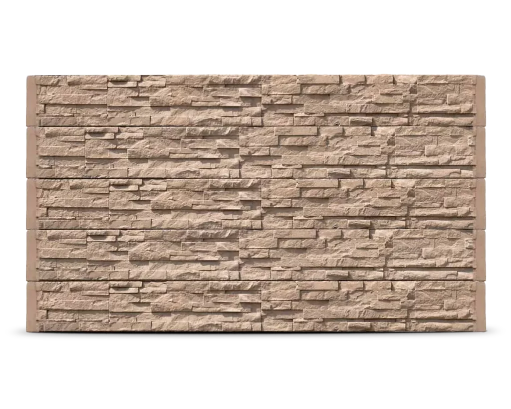 The Manhattan Stackstone Jasper (Brown) Colour Concrete Sleepers by Sunset Sleepers