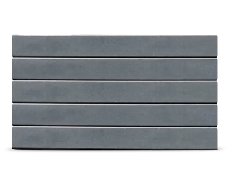 The Marina - Plain (Smooth) Concrete Sleepers in Charcoal Colour by Sunset Sleepers