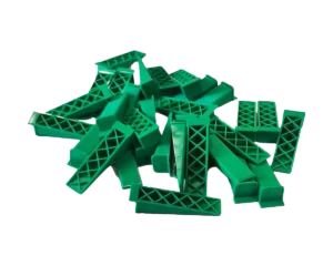 Plastic Wedges for Retaining Wall Projects Sold by Sunset Sleepers