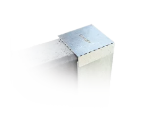 Steel Post Caps for Retaining Wall Projects by Sunset Sleepers