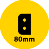 80mm
