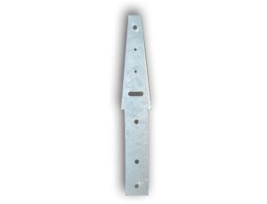 Arrow Galvanised Steel Fence Post Bracket for Steel Retaining Walls by Sunset Sleepers 1