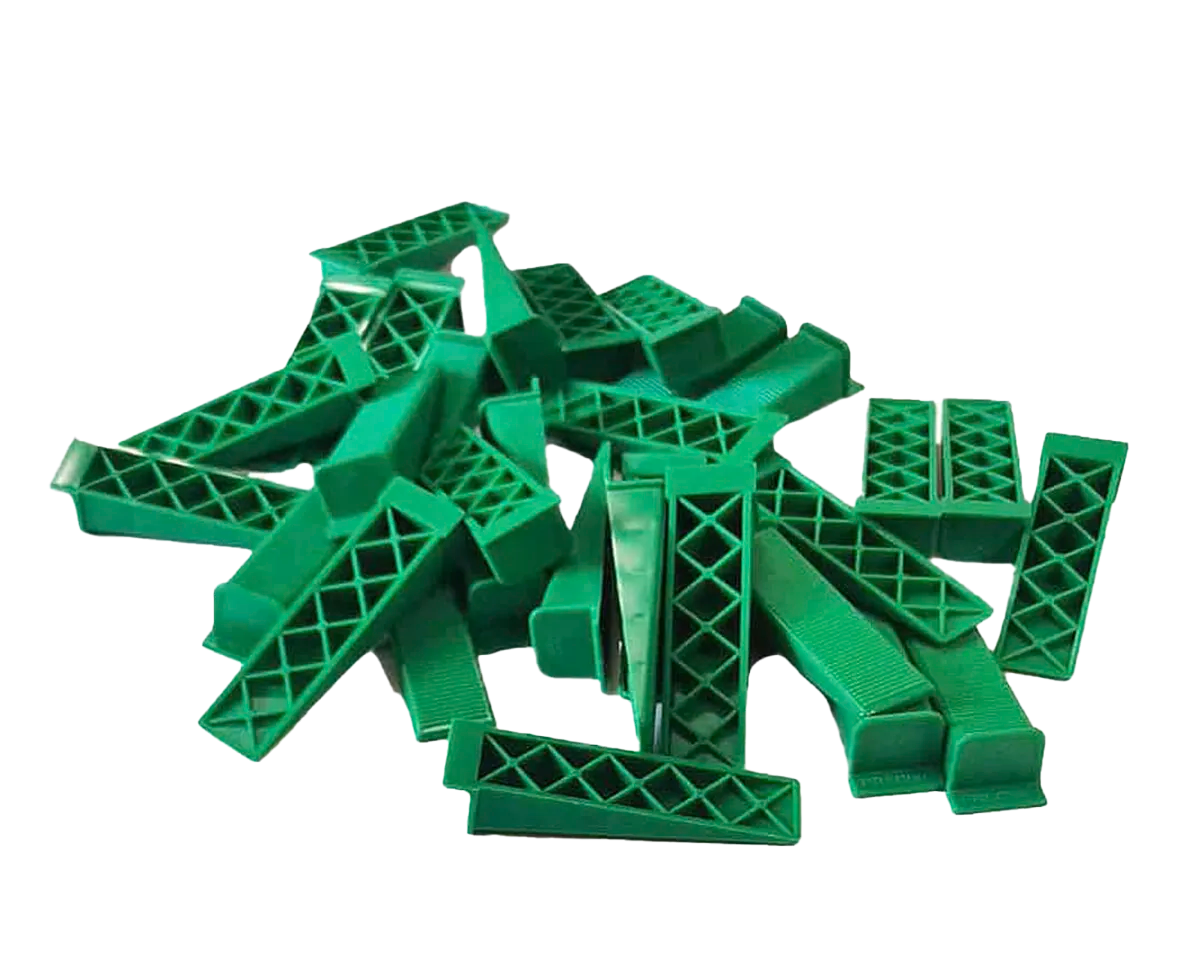 Retaining Wall Plastic Wedges 100 Qty Sold by Sunset Sleepers
