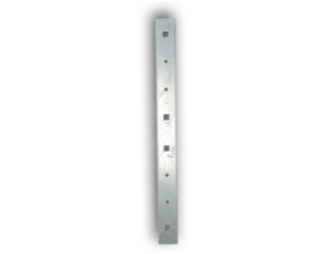 Straight Galvanised Steel Fence Post Bracket for Steel Retaining Walls by Sunset Sleepers 1