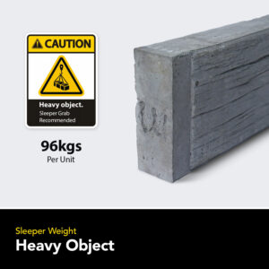 96kgs Concrete Sleeper Weight