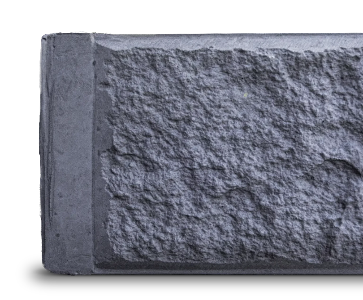 Charcoal Block Face Concrete Sleeper Detail by Sunset Sleepers Arizona Range