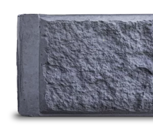 Charcoal Block Face Concrete Sleeper Detail by Sunset Sleepers Arizona Range