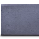 Charcoal Smooth Finish Bevelled Edge Concrete Sleeper Detail by Sunset Sleepers Marina Range