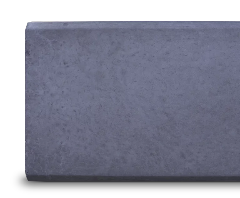Charcoal Smooth Finish Bevelled Edge Concrete Sleeper Detail by Sunset Sleepers Marina Range