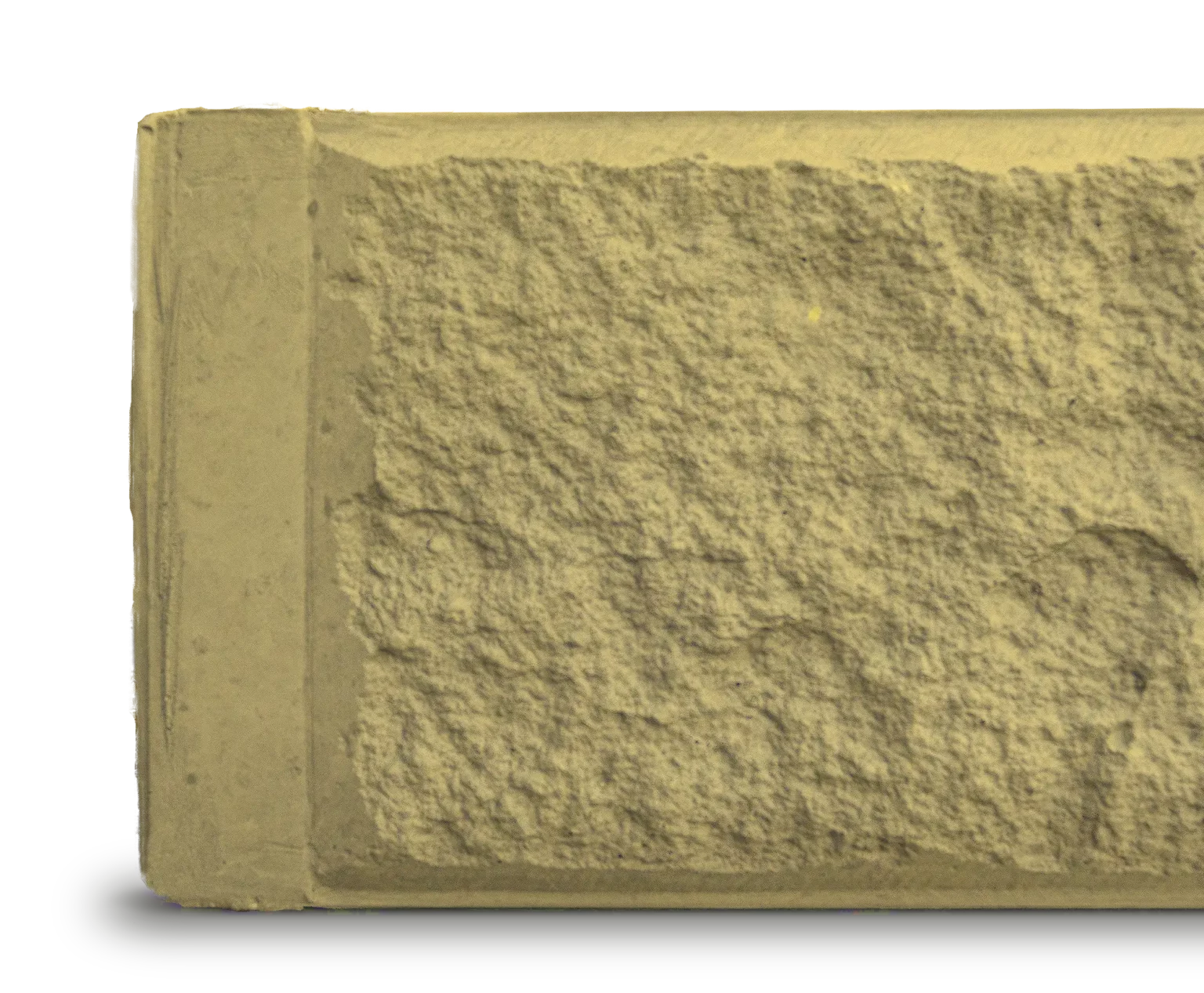 Sandstone Yellow Block Face Concrete Sleeper Detail by Sunset Sleepers Arizona Range