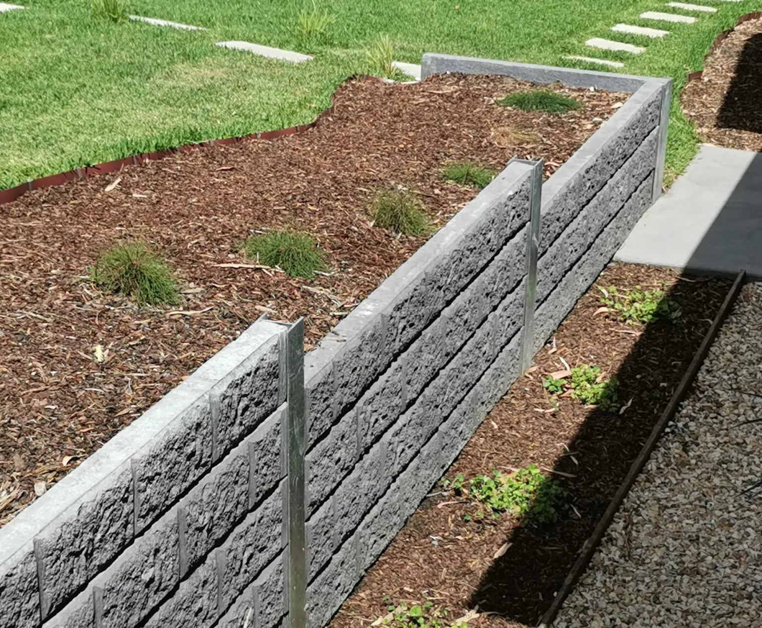 Concrete Sleepers For Garden Beds across Melbourne and Victoria by Sunset Sleepers