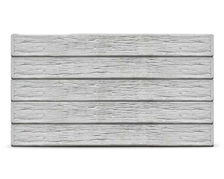 The Malibu Plain Grey Colour Woodgrain Wood Look Concrete Sleepers for Retaining Walls Sold by Sunset Sleepers