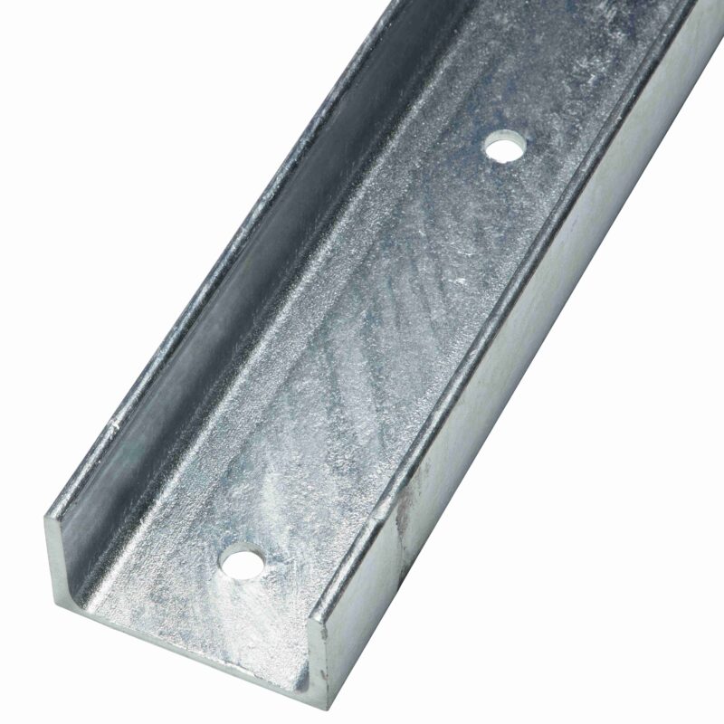 100 PFC C-Channel End Galvanised Steel Post For Sale in Brisbane QLD