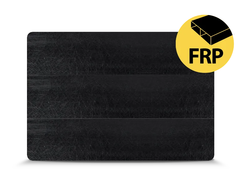 Charcoal EcoSleeper FRP Composite Sleeper