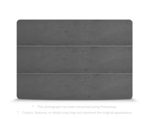 Industrial Charcoal Plain Smooth Concrete Sleeper