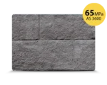 Charcoal Rockface 65MPA Concrete Sleeper For Delivery In Greater Sydney Region