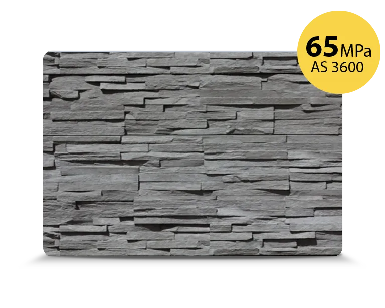 Charcoal Stackstone 65MPA Concrete Sleeper For Delivery In Greater Sydney Region