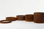 Mewall FormFlow Circular Rusty Corten Steel Garden Rings Range.webp