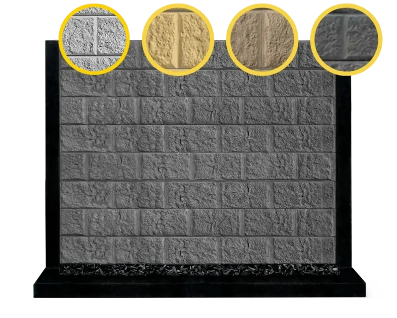 New The Arizona Block face Concrete Sleeper by Sunset Sleepers 1 New The Arizona Block face Concrete Sleeper by Sunset Sleepers 1
