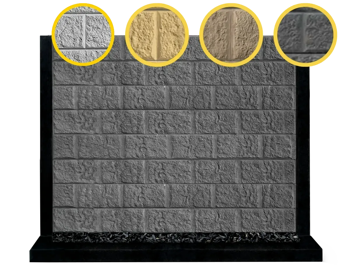 New The Arizona Block face Concrete Sleeper by Sunset Sleepers 1