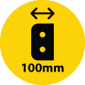 100mm
