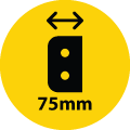 75mm