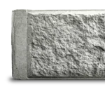Arizona Ash Plain Grey Block Face Concrete Sleeper Detail by Sunset Sleepers