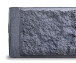 Arizona Charcoal Block Face Concrete Sleeper Detail by Sunset Sleepers