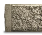Arizona Jasper Bropwn Block Face Concrete Sleeper Detail by Sunset Sleepers