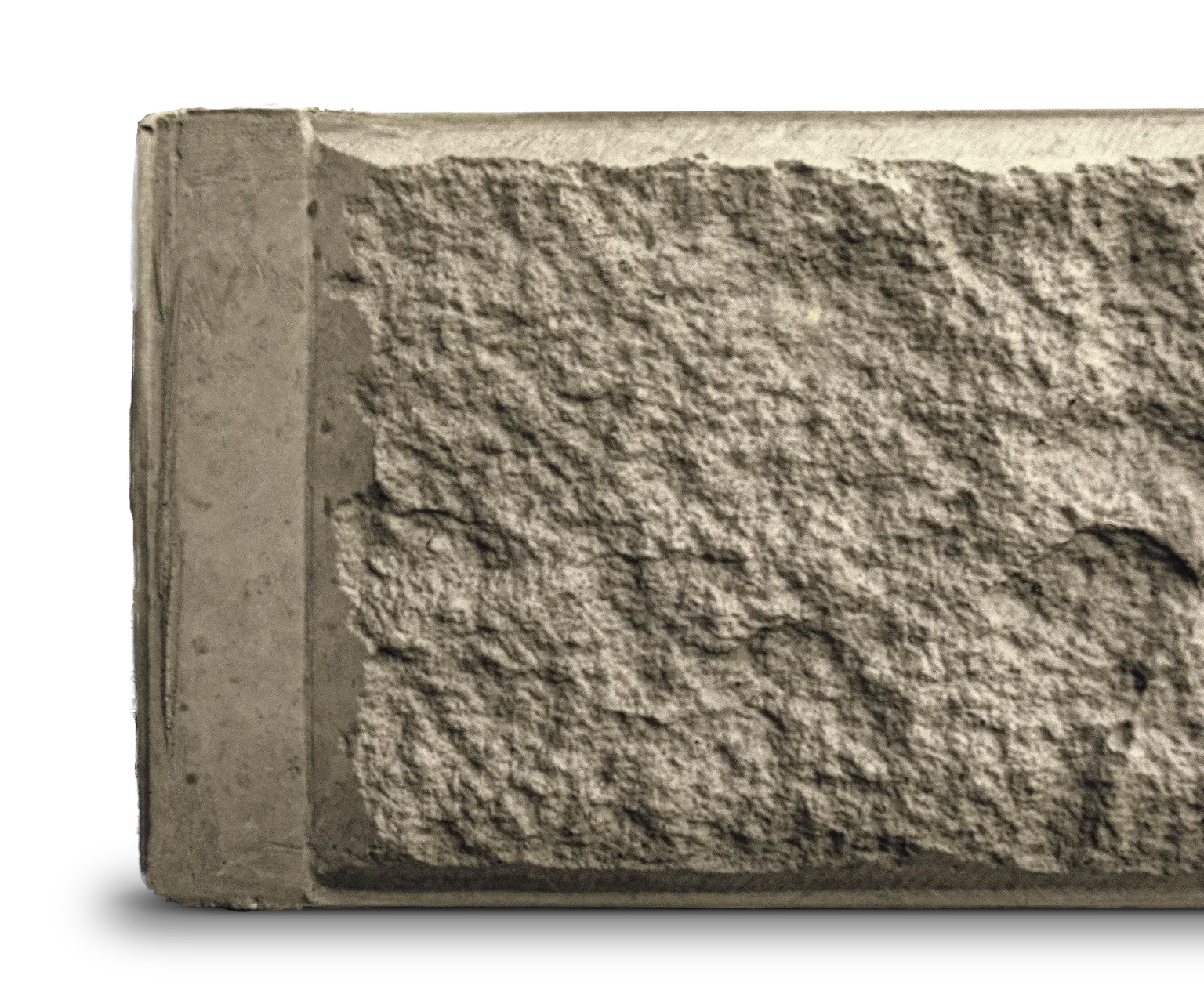 Arizona Jasper Bropwn Block Face Concrete Sleeper Detail by Sunset Sleepers