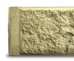 Arizona Sandstone Block Face Concrete Sleeper Detail by Sunset Sleepers