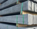 Woodgrain Charcoal Concrete Sleeper Tower