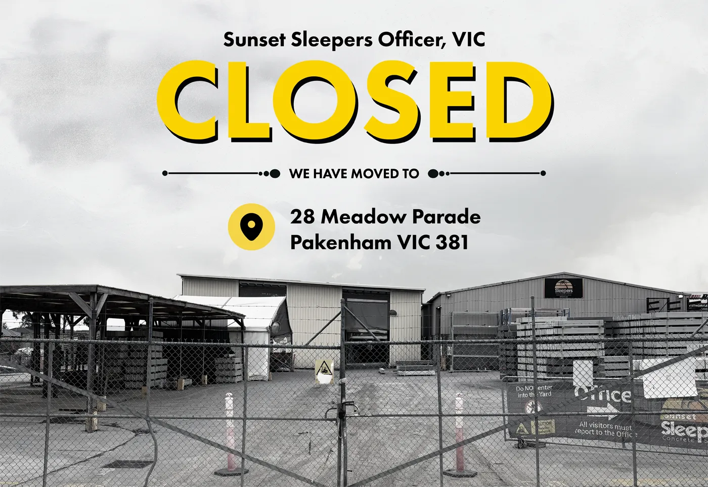 Sunset Sleepers Officer Yard CLOSED